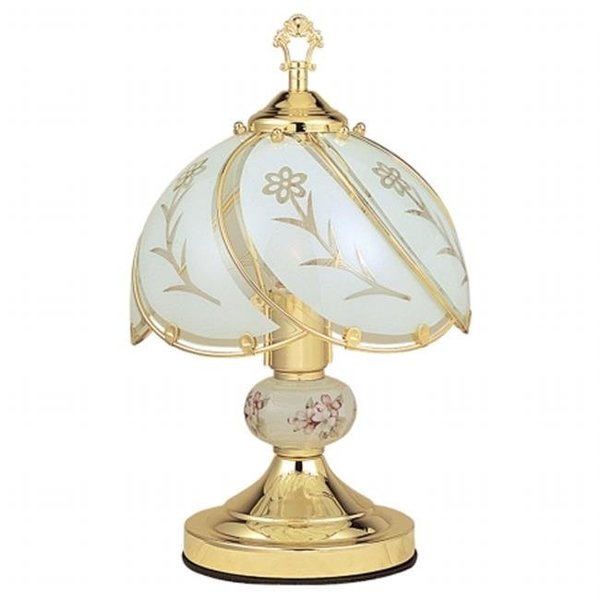 Ore International Ore International K313 Touch Lamp  -  Floral K313